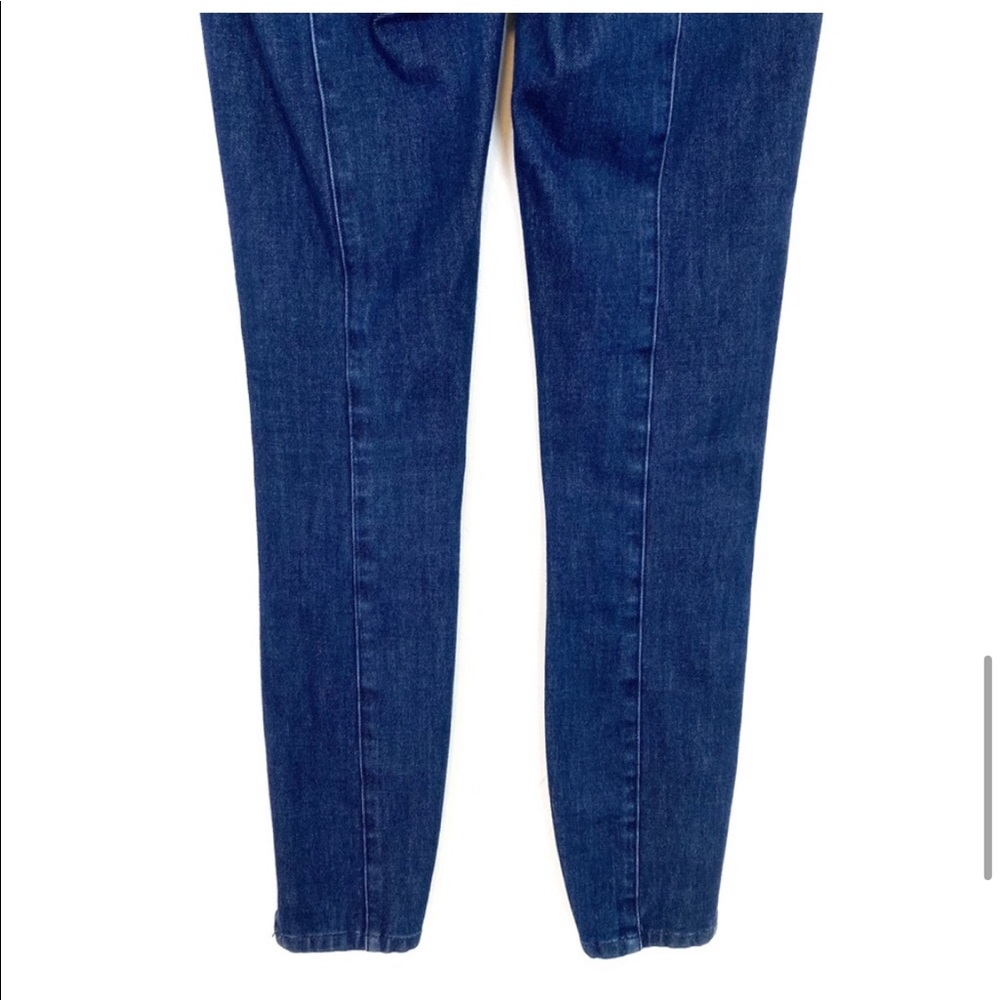 Anthropologie | Pilcro & the Letterpress | Seamed High Rise Denim Legging 26 - Picture 11 of 12